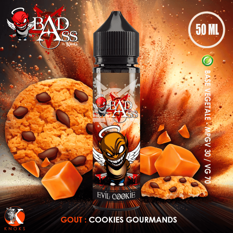 Evil Cookie - Bad Ass - 50ml 0mg - Knoks