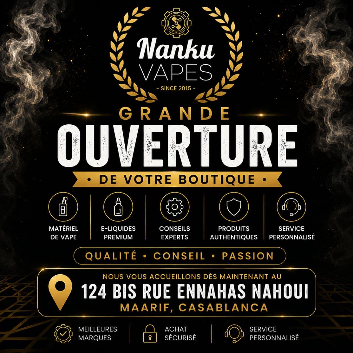 Bienvenue dans votre magasin
