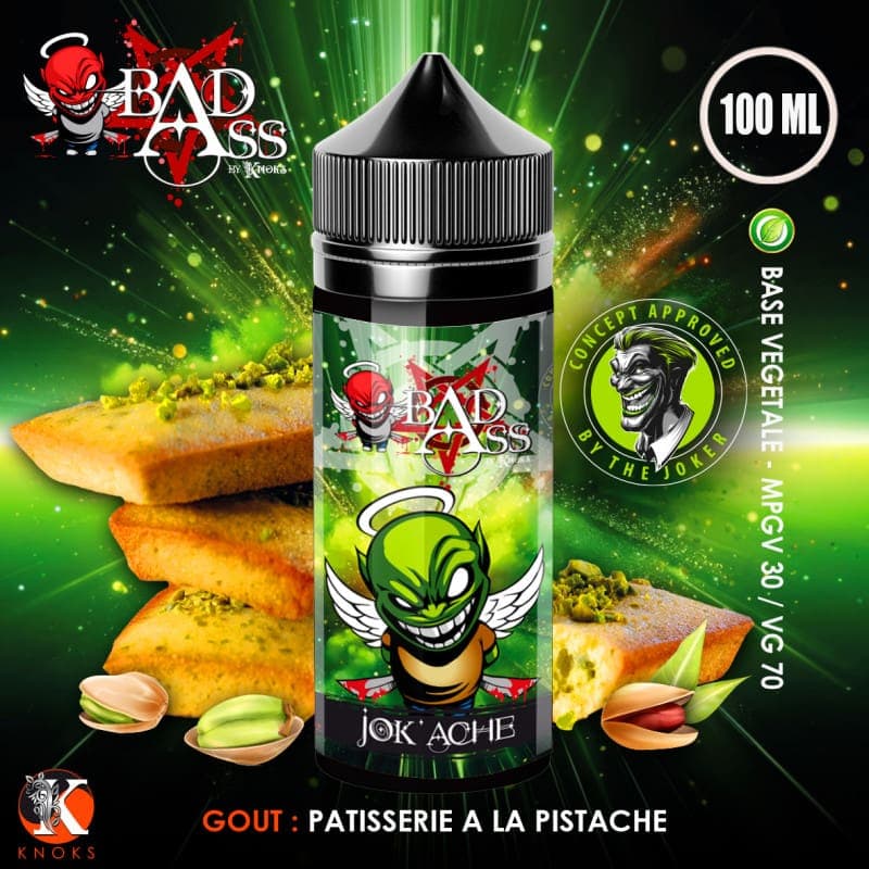 Jok'Ache - Bad Ass - 100ml 0mg - Knoks
