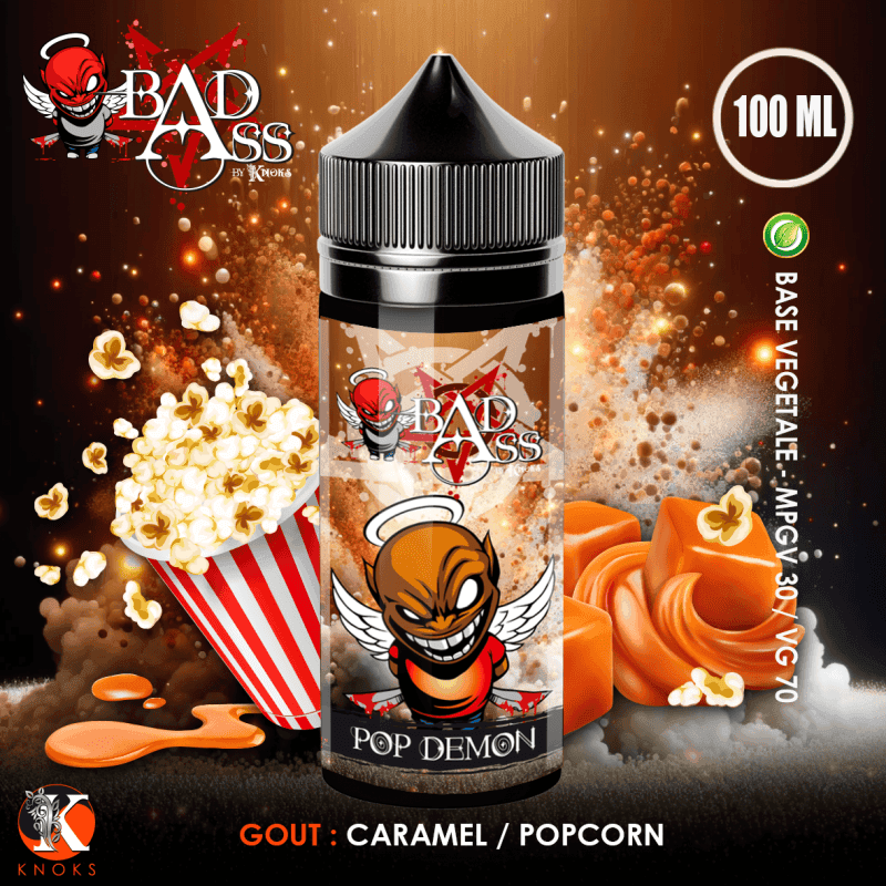 Pop Demon - Bad Ass - 100ml 0mg - Knoks