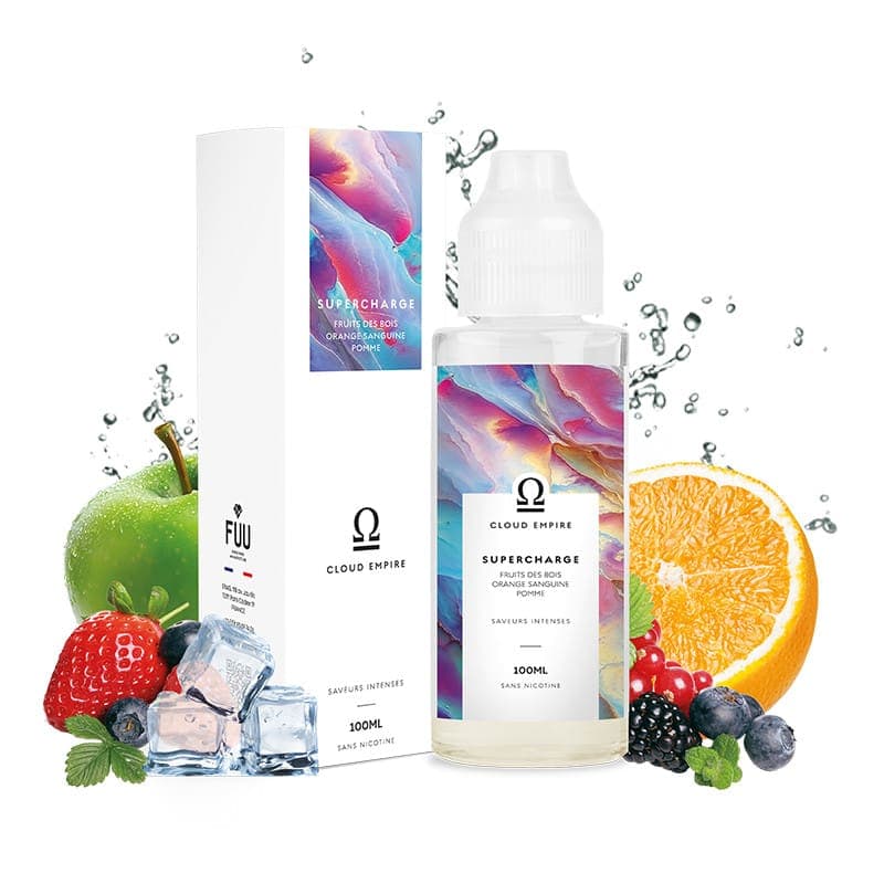 Supercharge - Cloud Empire - 100ml 0mg - FUU