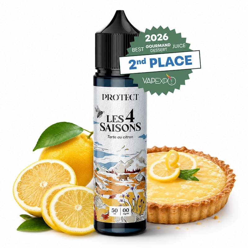 Tarte au Citron - Les 4 Saisons - 50ml 0mg - PROTECT